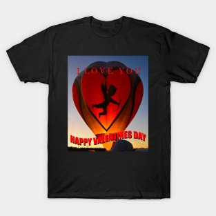 Love is in the air Valentines Day T-Shirt